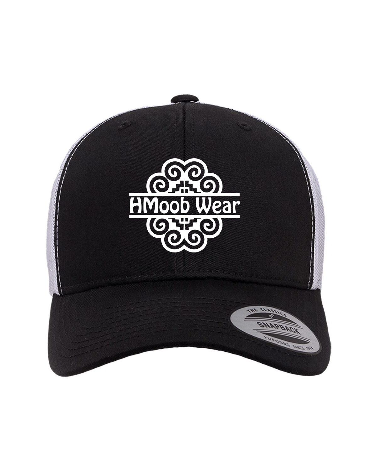 HMoobWear Trucker Cap - Black/White