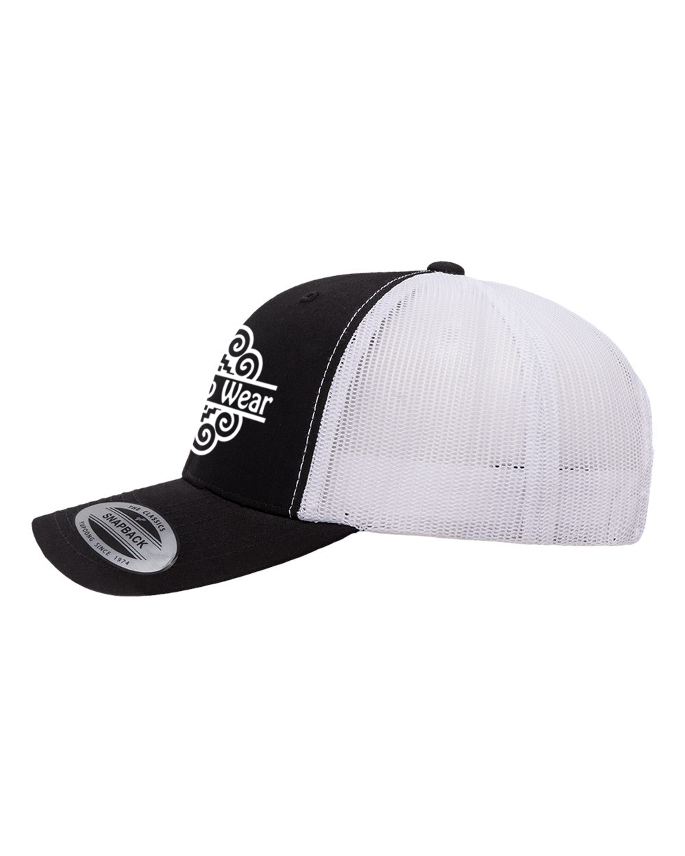 HMoobWear Trucker Cap - Black/White