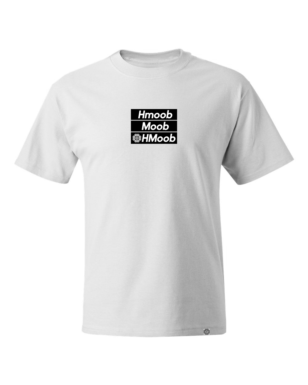 Hmoob Moob HMoob SS Tee - White