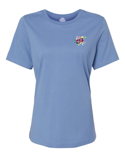 Lis Loos SS Tee - Light Blue